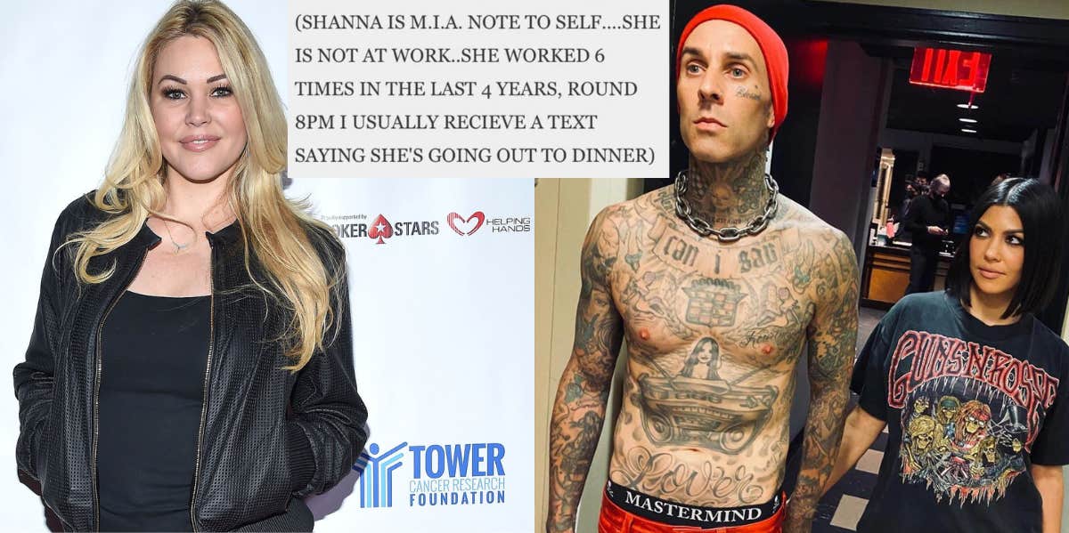 Shanna Moakler, Travis Barker, Kourtney Kardashian