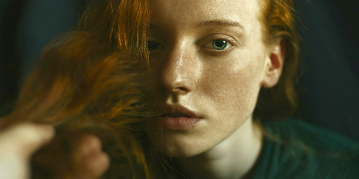 I'm Begging You To Show Me That You Care redheaded woman