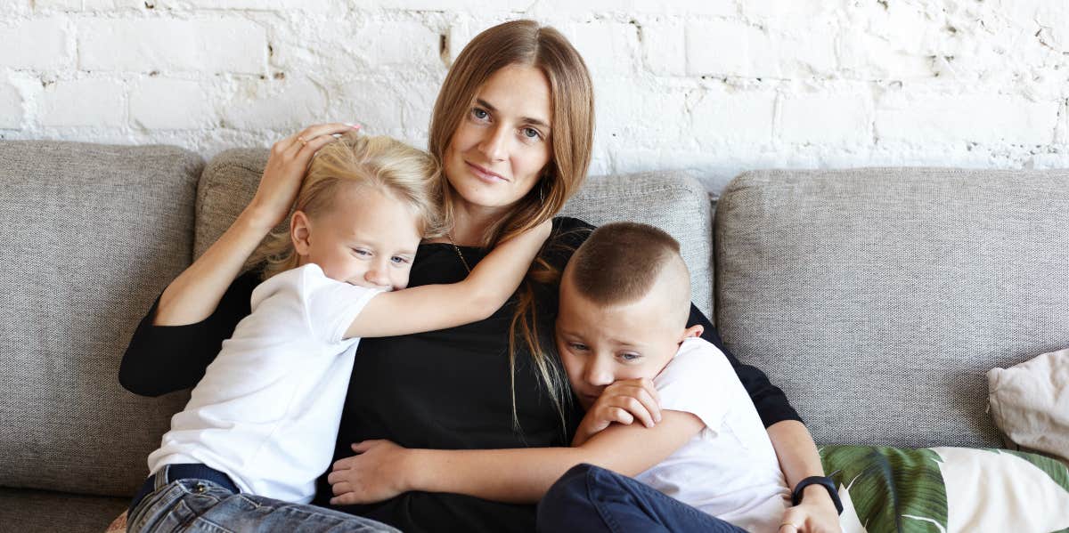 What To Do About Anger Issues In Kids mom hugging kids