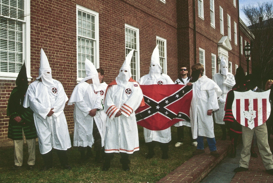 KKK rally