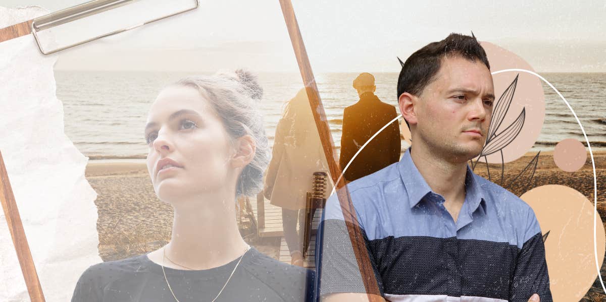 10 Unmistakeable Signs Your Guy Is Not It Man and woman couple walking down beach
