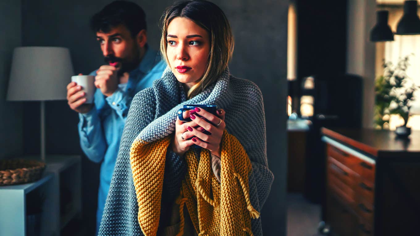 Signs Of A Marriage That Needs Serious Help unhappy married couple