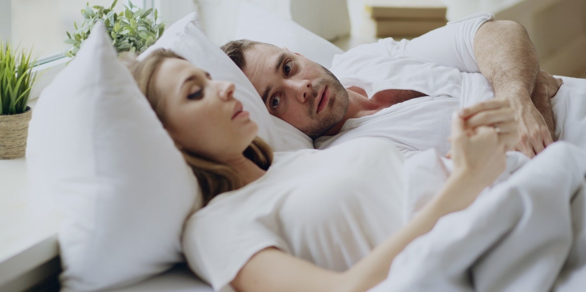 signs of abuse couple in bed