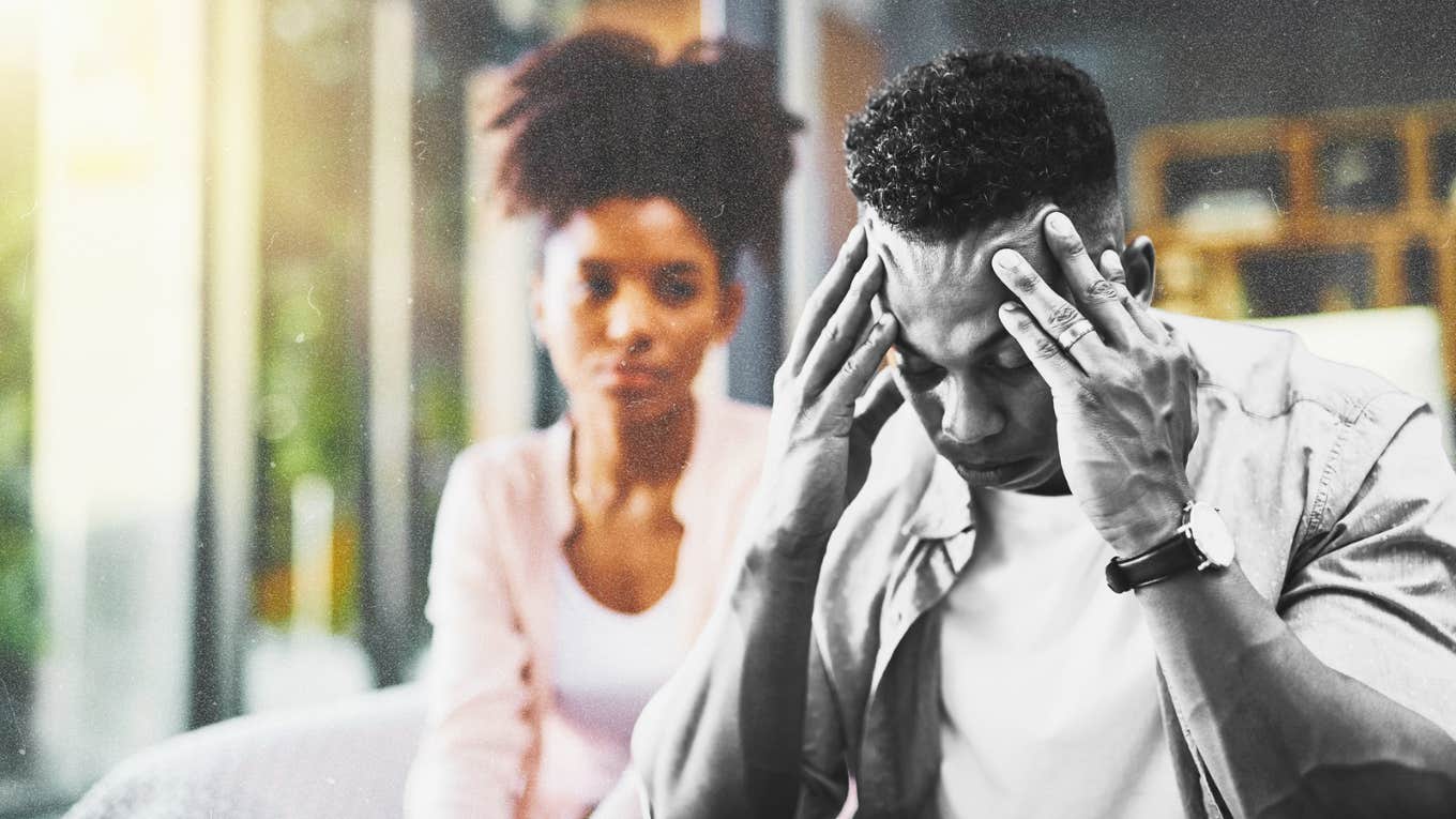 Tiny Signs Your Partner Is A Major Guilt-Tripper Man feeling guilty