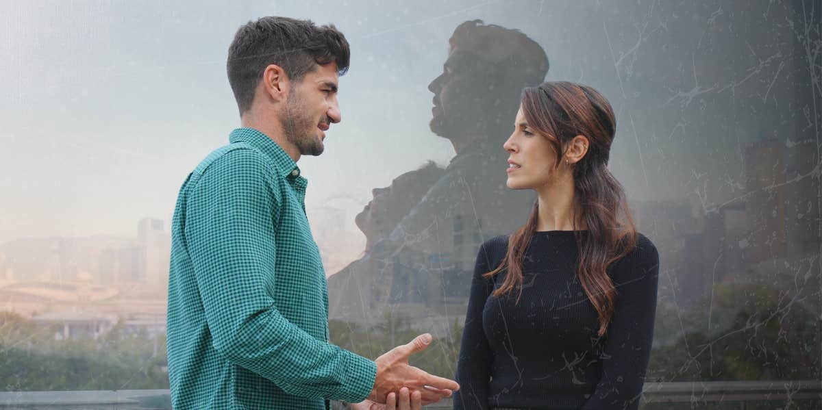 7 No-Nonsense Signs Someone Is Completely Trustworthy Man explaining someone to his grilfriend