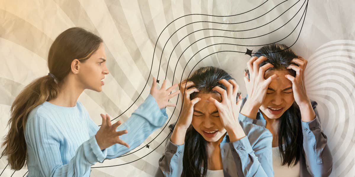 4 Ways To Deal With A Toxic Friendship (And How To Know When You Should Walk Away) Woman getting upset with her friend
