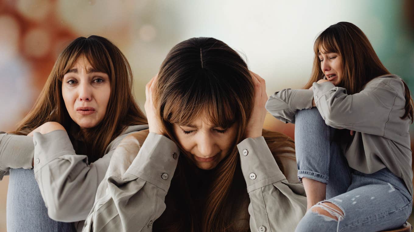 Signs Of Narcissistic Abuse, Explained By A Therapist Woman suffering from narcissistic abuse