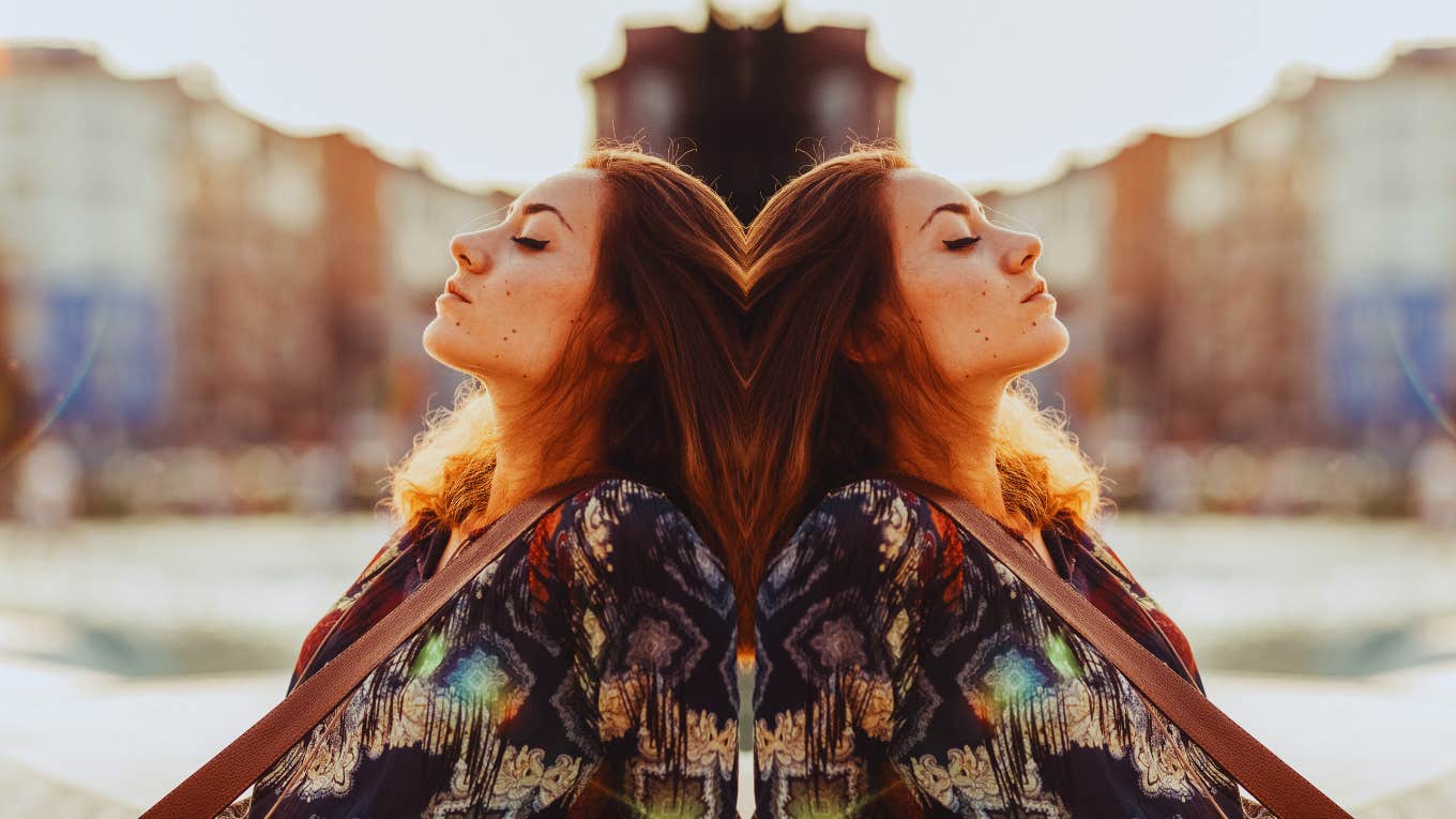 5 Signs You’re Becoming An Empowered Highly Sensitive Person woman outside