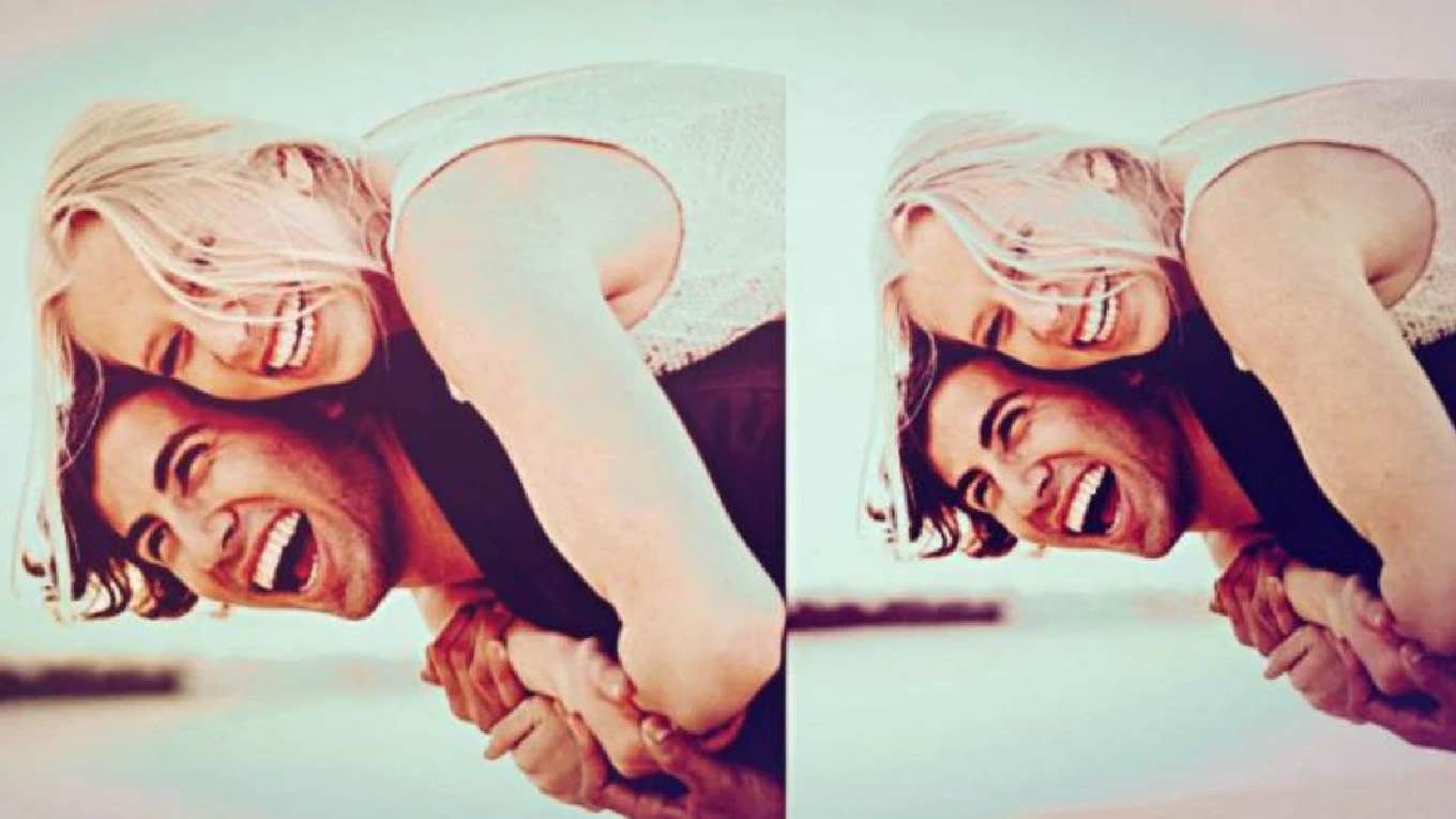 Rare Signs You've Found Your Life Partner man and woman smiling and hugging