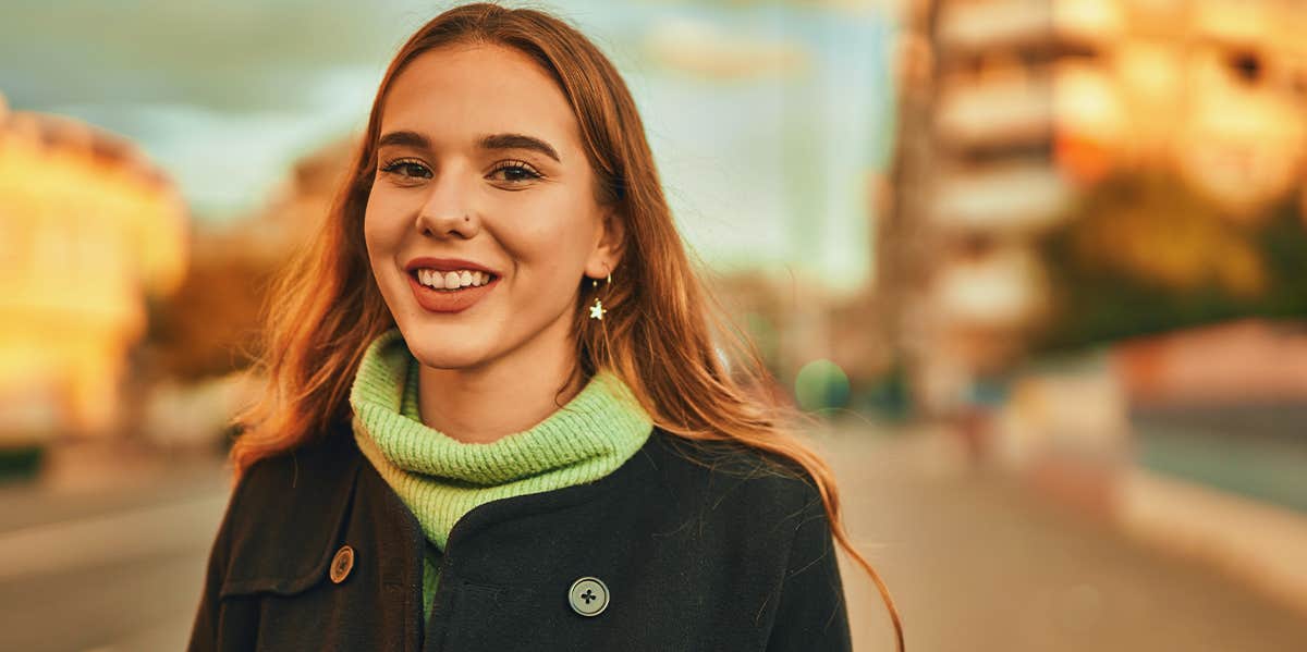 15 Signs You're A Better Person Than You Think You Are woman smiling