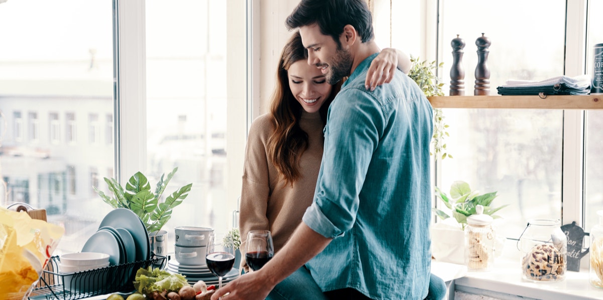If You Do These 14 Things, Congrats! You're In A Real, Mature Relationship man and woman in kitchen