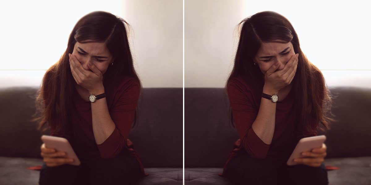 17 Signs You're Still Mooning Over An Ex depressed woman