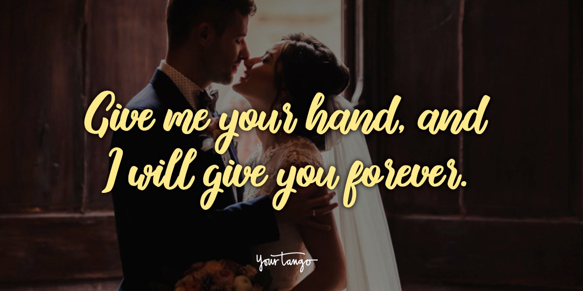 simple wedding vows