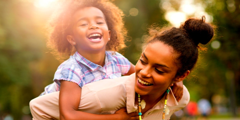 how to raise happy kids as a single parent