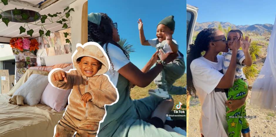 Single Mom Travels The Country In A Van With 3-Year-Old Son Jayla Hardimon travels country with 3-year-old son in van
