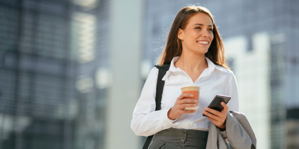 What It’s Like To Get Demoted For Not Sleeping Your Way To The Top woman walking in the street