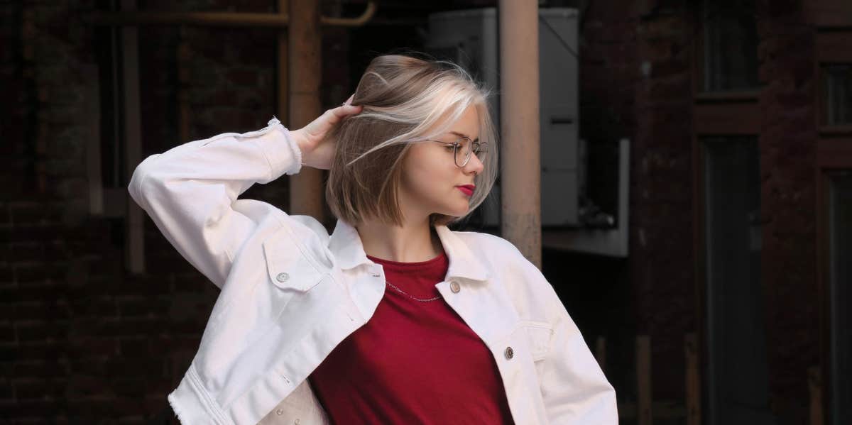 How To Prevent Cheating, According To Research woman in glasses