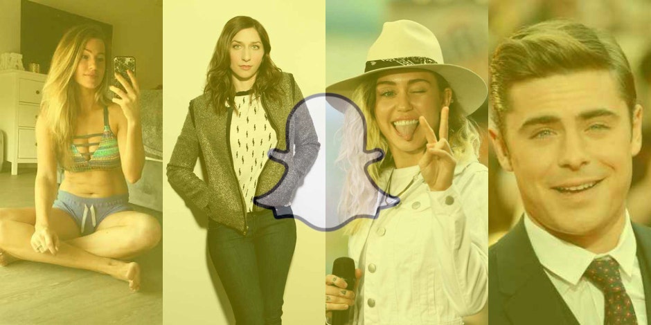 best snapchar celebrities to follow in 2018