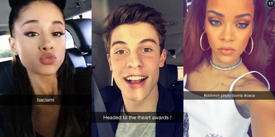 940px x 470px - The 200 Best Celebrity Snapchat Accounts To Follow On Social Media |  YourTango