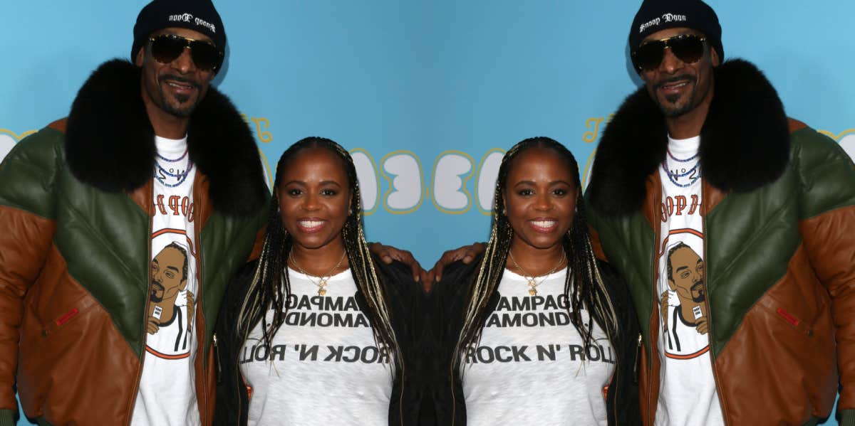 Snoop Dogg and his wife Shante Broadus