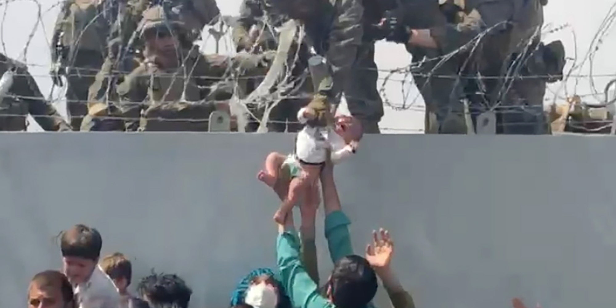 Baby Lost During Afghan Evacuation Reunited With Family Sohail Ahmadi