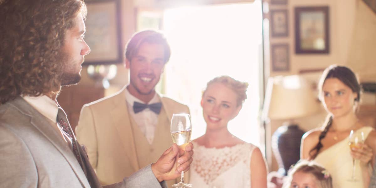 My Friends No-Showed At My Wedding wedding toast