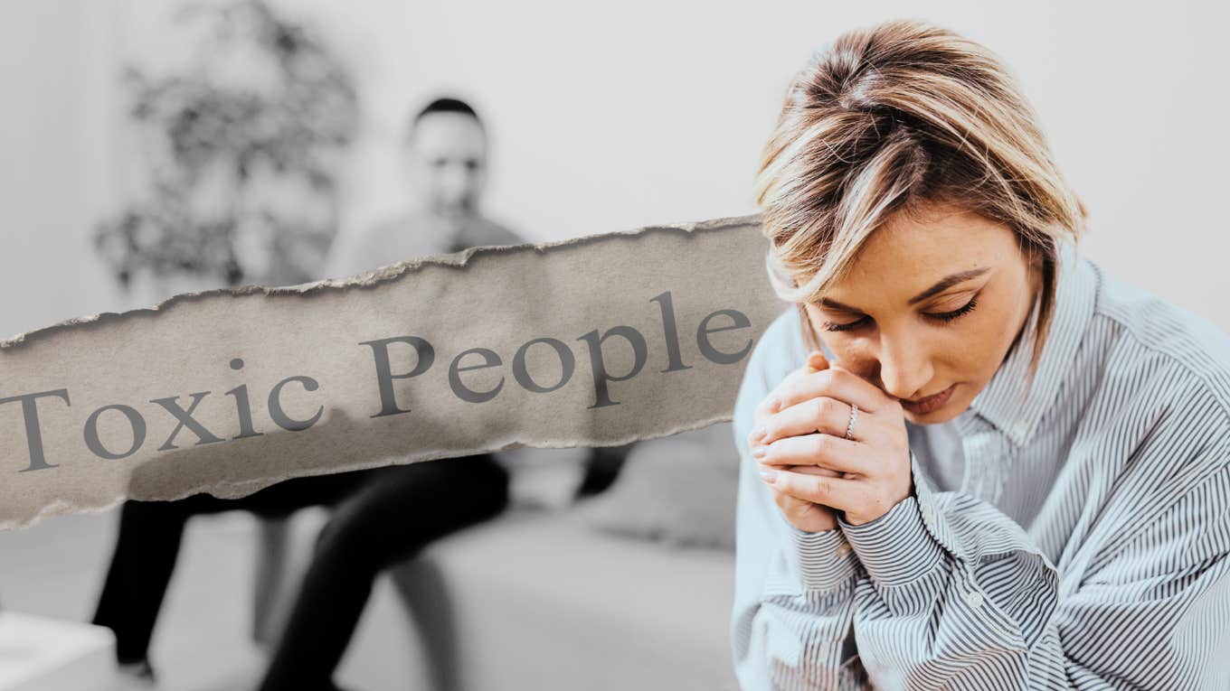 How To Know If Someone Isn't Good For You, No Matter How Much You Love Them Woman realizing her relationship is toxic for her