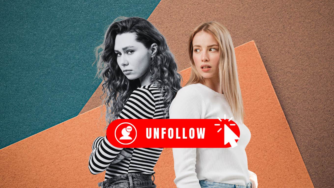 Unfollowing a friend in real life 