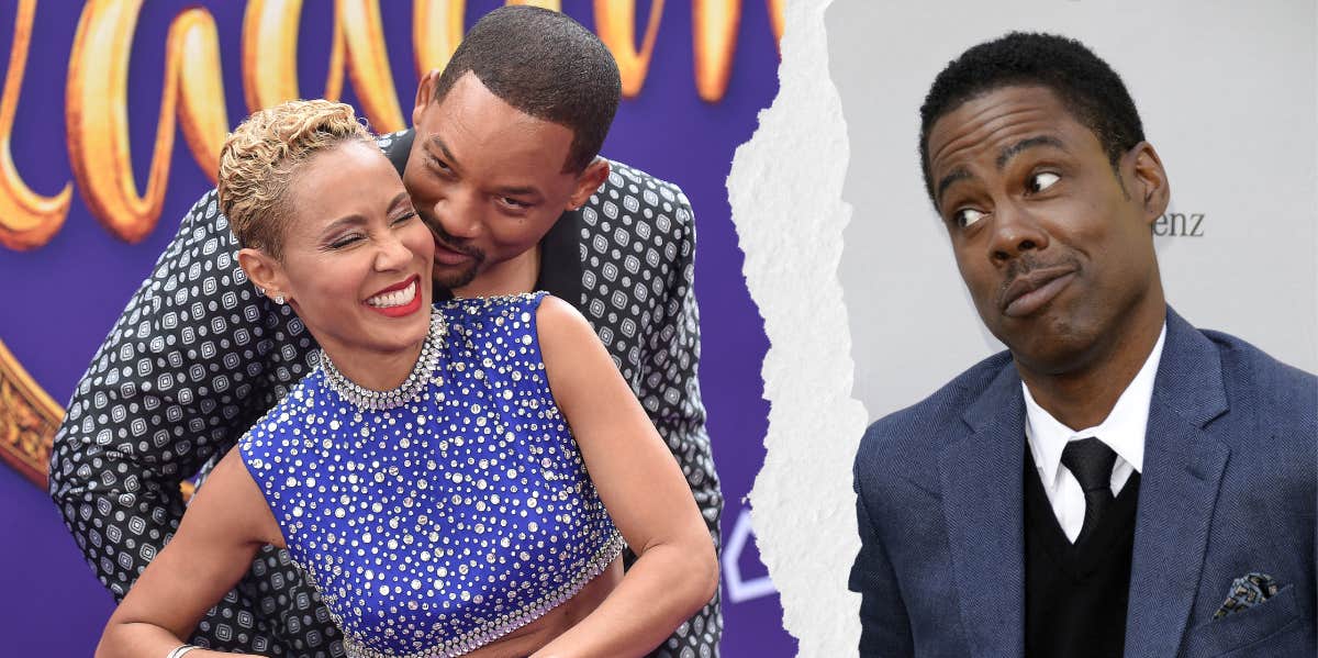 Sources Claim Chris Rock Was 'Obsessed' With Jada Pinkett Smith For 30 Years Will Smith, Jada Pinkett Smith, and Chris Rock