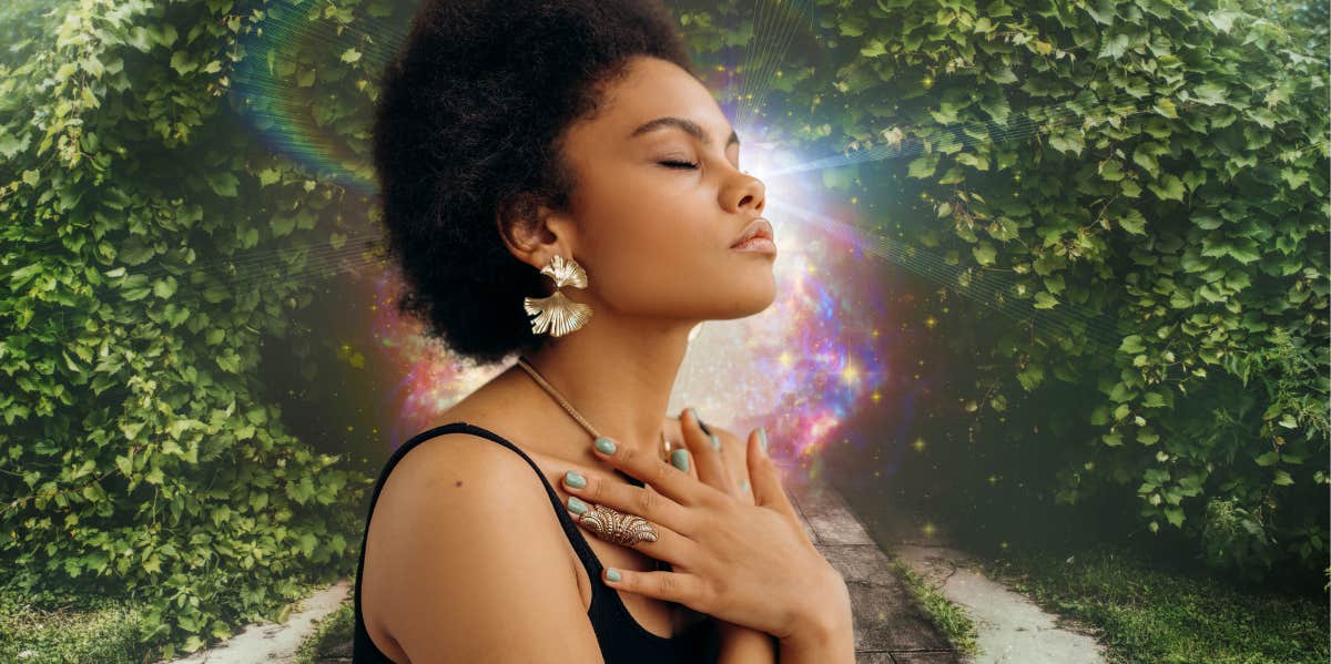 List Of Spiritual Gifts & Their Meanings From The Bible woman with her eye closed