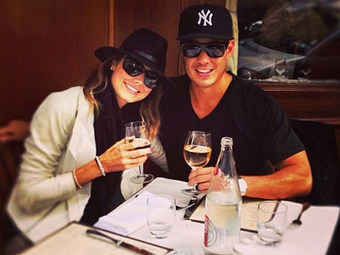 Stacy Keibler and new husband Jared Pobre
