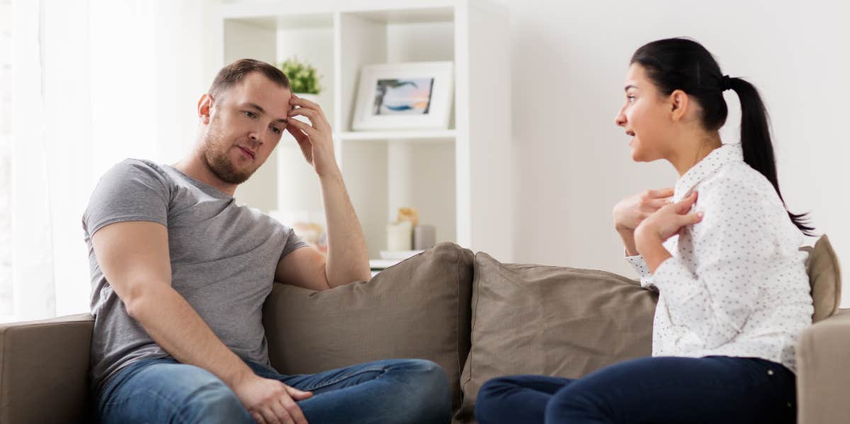 Woman Installs Cameras In Ex-Husband’s House To Watch Him Husband arguing with wife