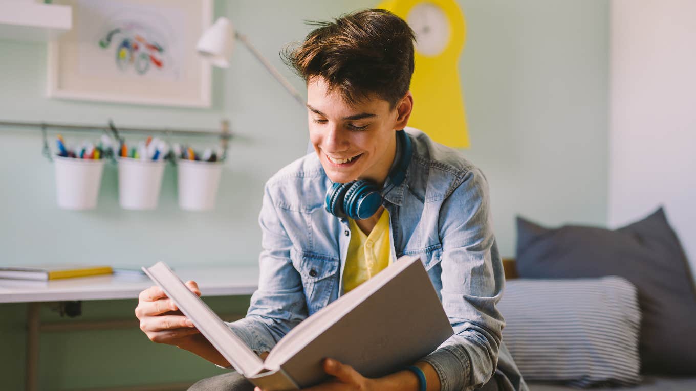 teen reading