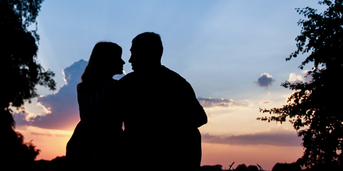 couple sitting together