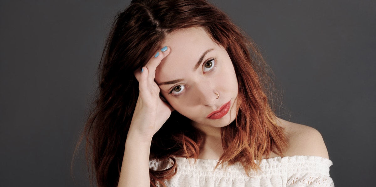 Stop Trying So Hard For People Who Don't Care annoyed woman
