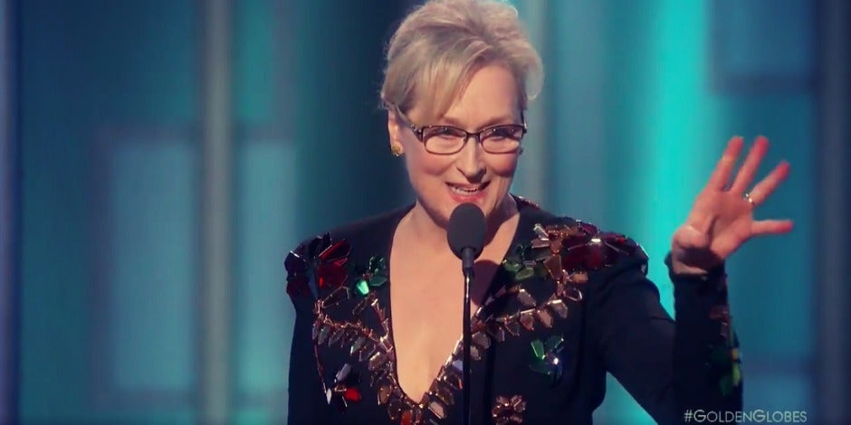 Meryl Streep's Golden Globes Speech Was CRAZY Hypocritical