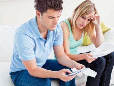stressed couple stressed couple