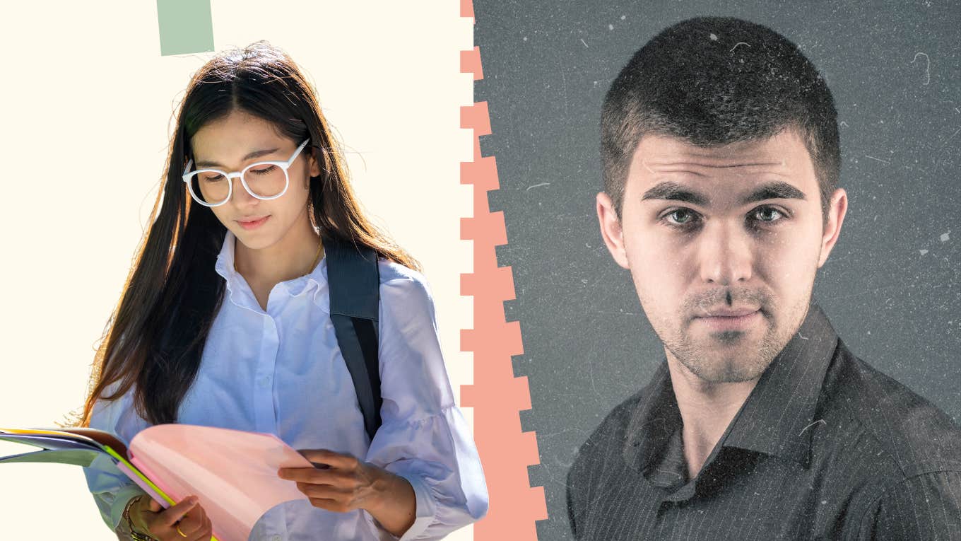 The Rare Quality Men Most Want In A Woman, According To Research Smart woman and intrigued man