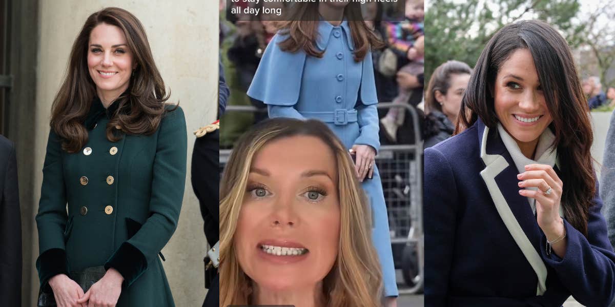 Stylist Reveals Style Hack Used By Royals To Stay Comfortable In Heels All Day Kate Middleton, Meghan Markle, stylist