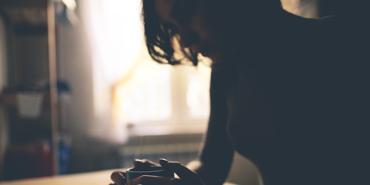 What I Learned About Suicide Contagion When My Friend Killed Himself grieving woman