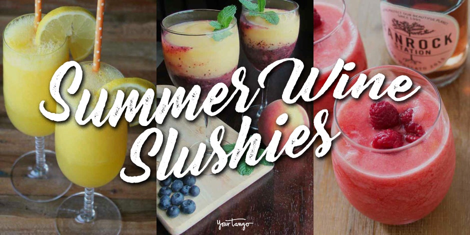 wine slushie recipe summer wine cooler