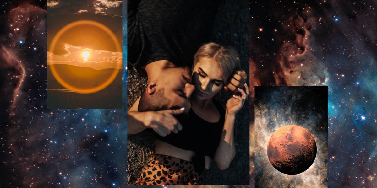 Sun Trine Mars Synastry couple, sun, mars