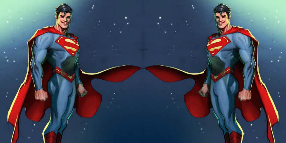 lumpycattle487 Superman in Golden Celestial Armor in a dynamic pose