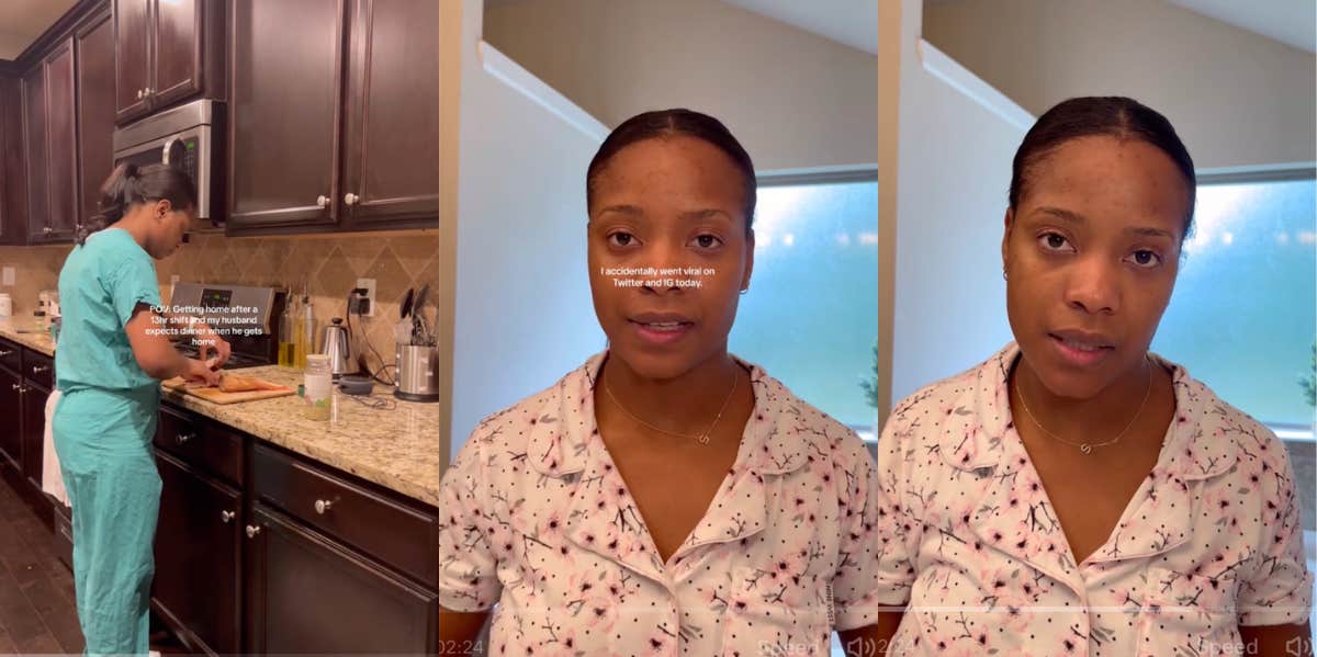 Surgeon Still Cooks For Her Husband After 13-Hour Shifts While He 'Sits On The Couch' Surgeon explaining why she still cooks for her husband after 13-hour shifts