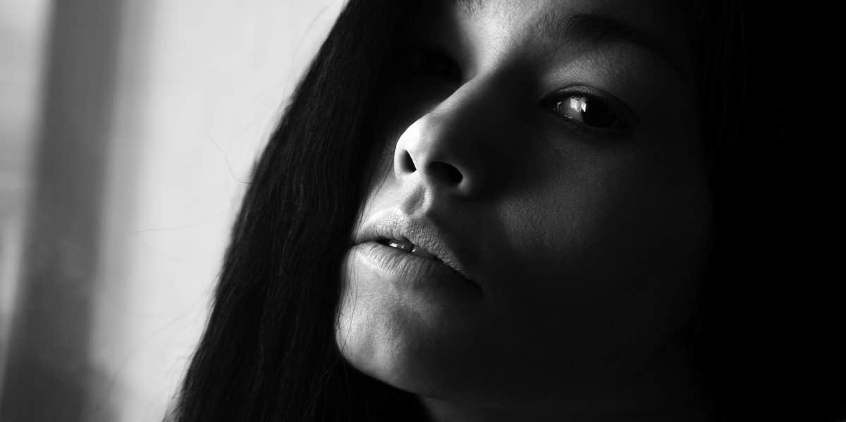A Survivor's Fear: When Your Abuser Is Released sad woman