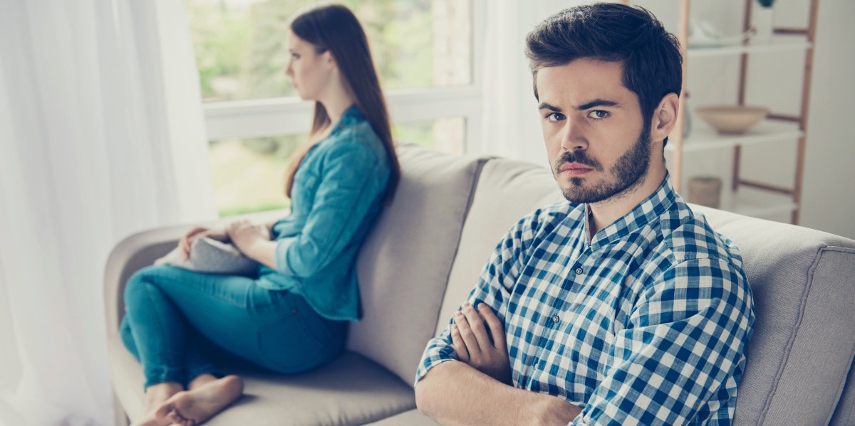 couple taking a break in a relationship