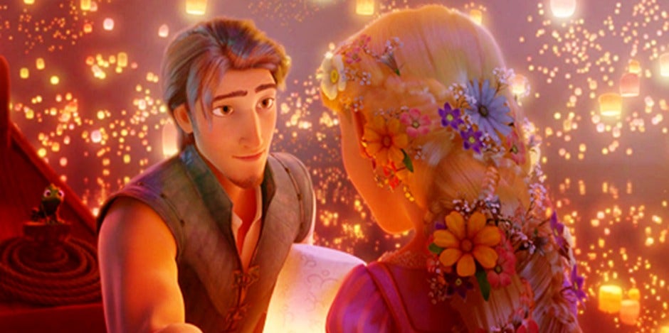 scene from disney's tangled