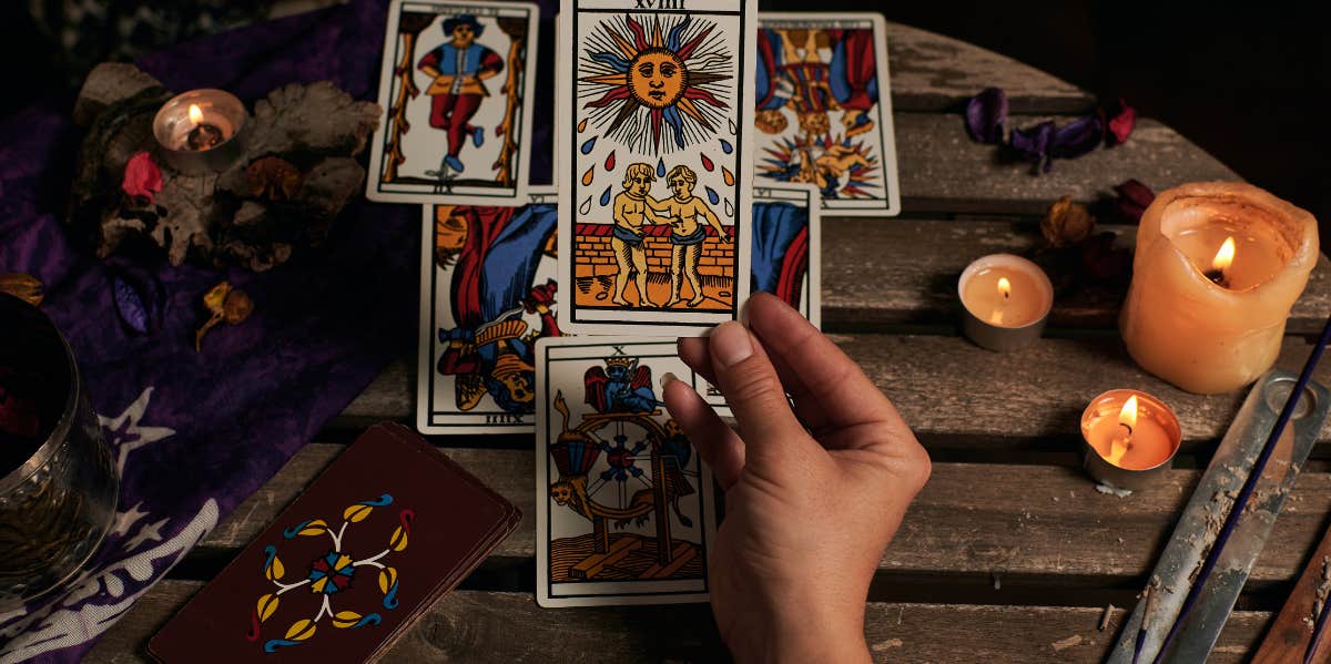Each Individual Zodiac Sign's Tarot Horoscope For December 11, 2023 picked tarot card