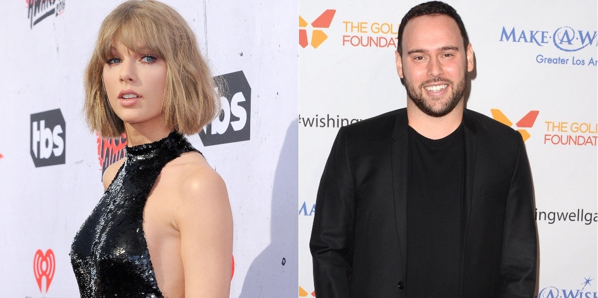 Taylor Swift, Scooter Braun