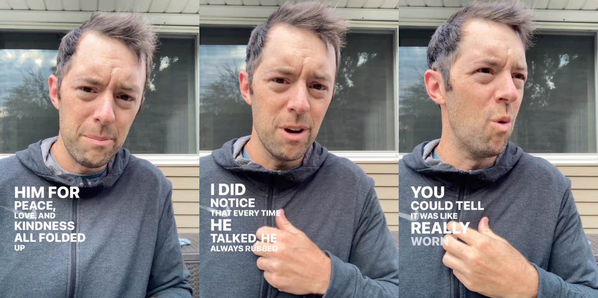 Middle School Teacher Shares The Reason Why One Of His Students Rubs His Necklace While Talking To People Matt Eicheldinger